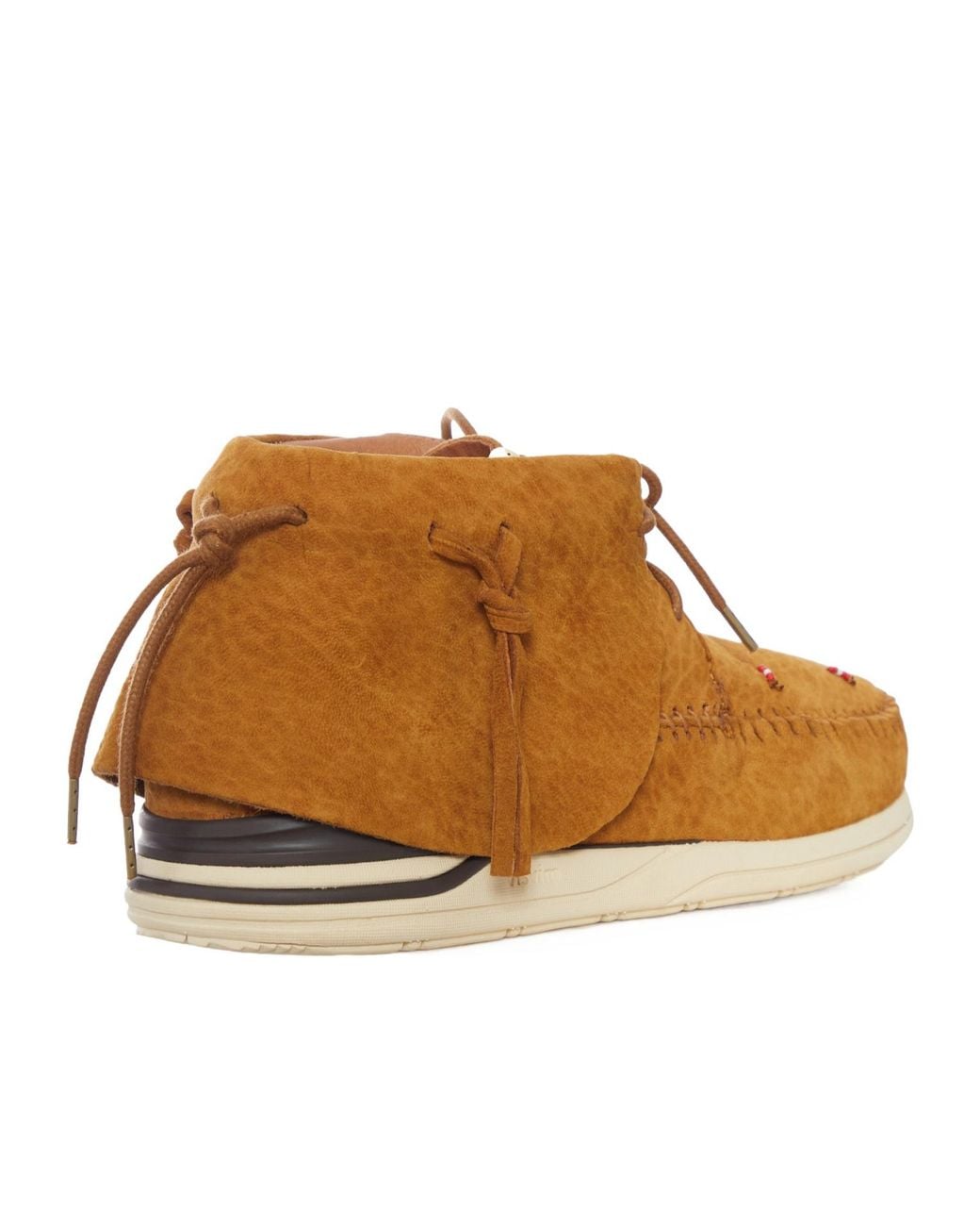 Visvim Brown Fbt Lhamo-Folk Desert Boots for men