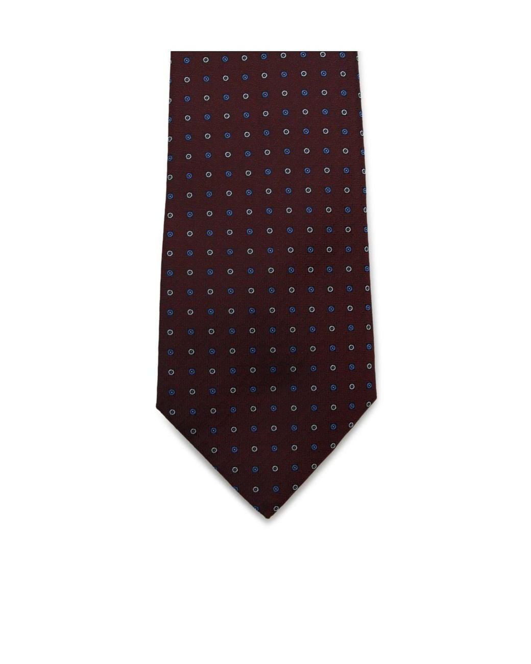 Canali Purple Micro Dot Tie for men