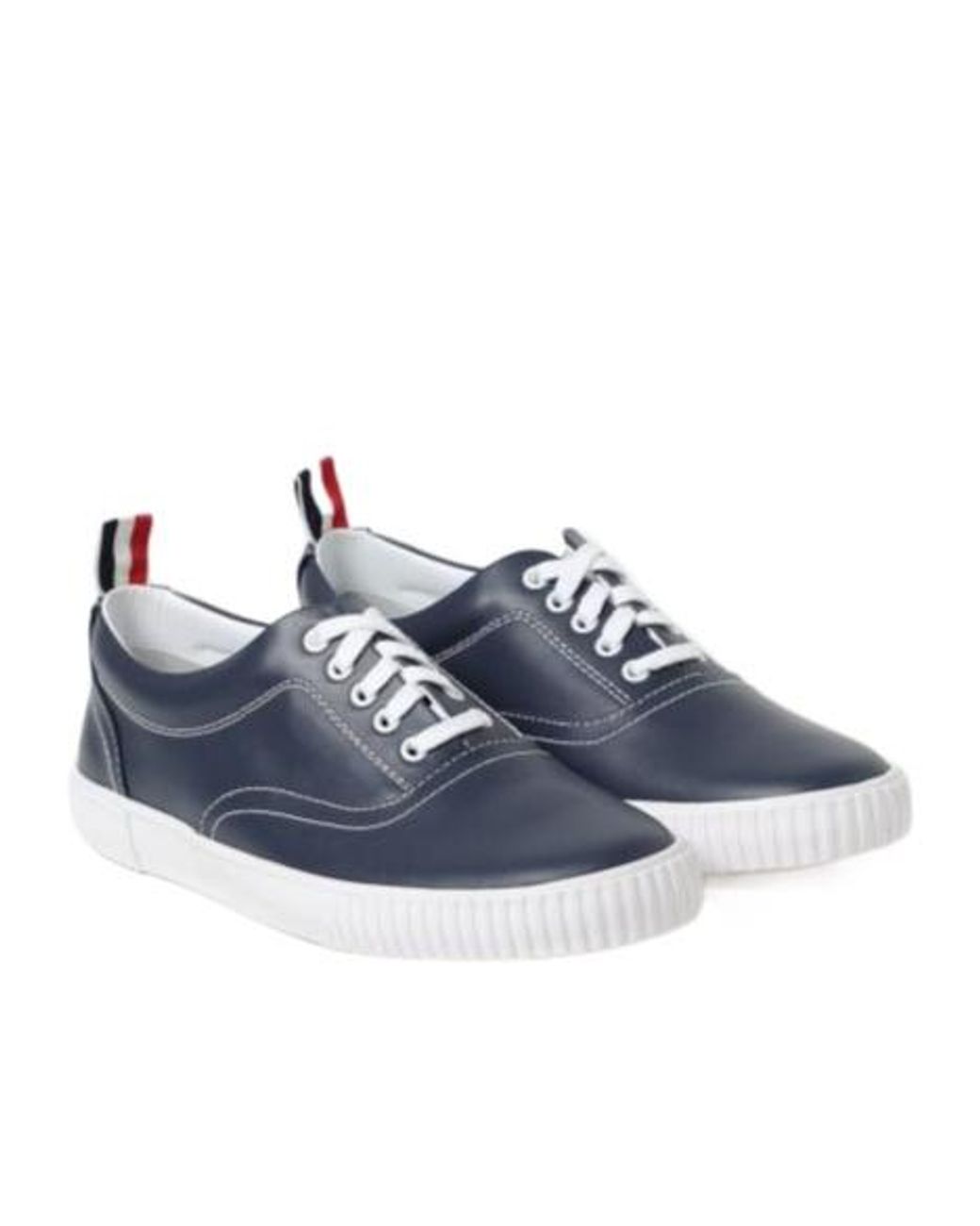 Thom Browne Blue Heritage Sneakers for men