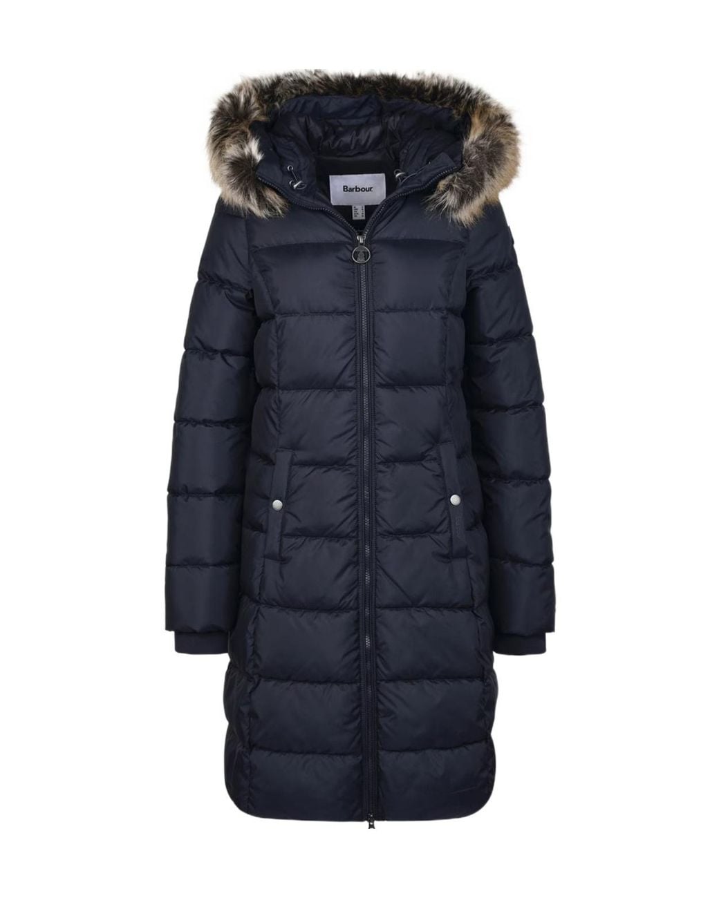 Barbour Blue Rosoman Quilted Jacket