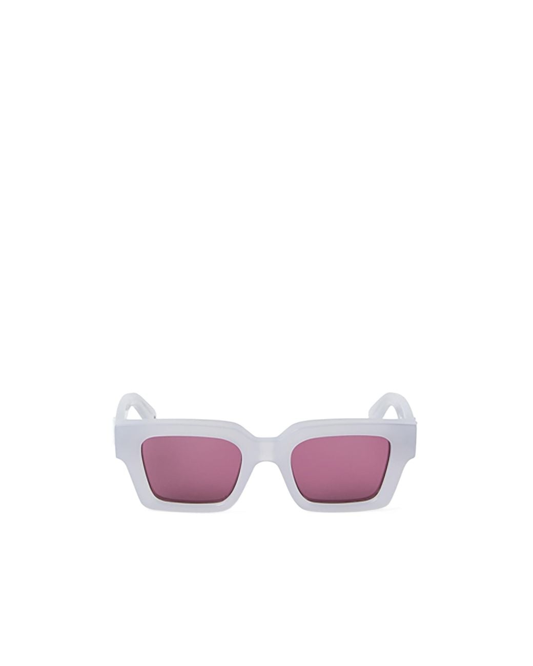 Off-White c/o Virgil Abloh Purple Square Frame Sunglasses for men