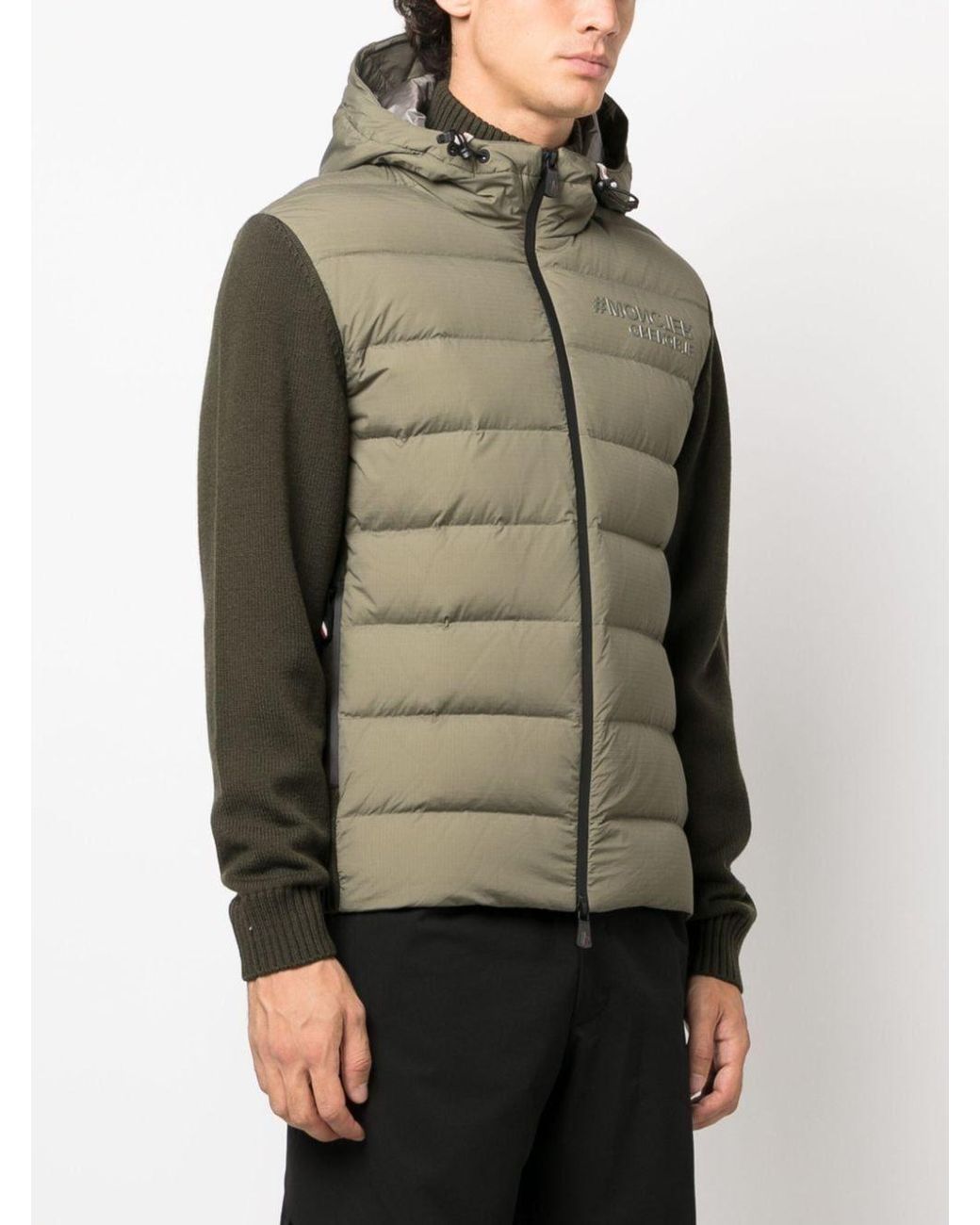 Moncler Green Long-Sleeved Sweater for men