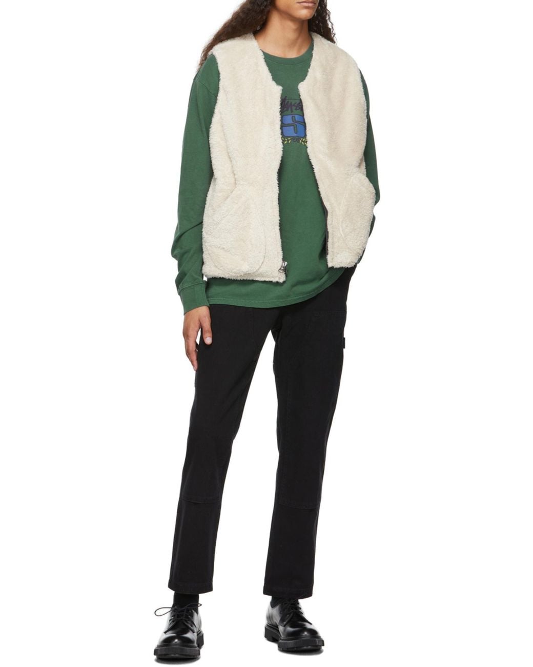 Stussy Black Stüssy Utility Cargo Pants for men