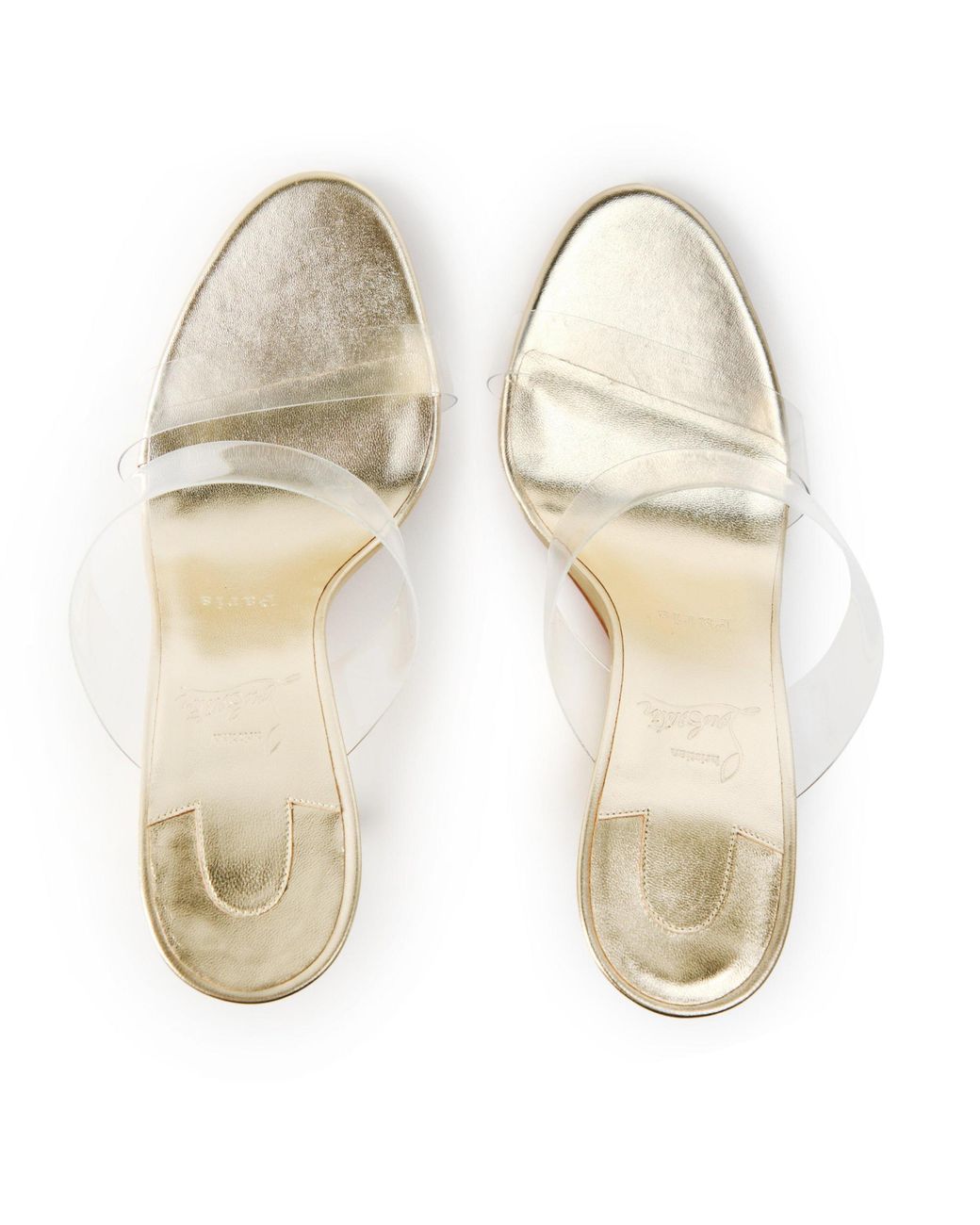 Christian Louboutin White Simple High Heels