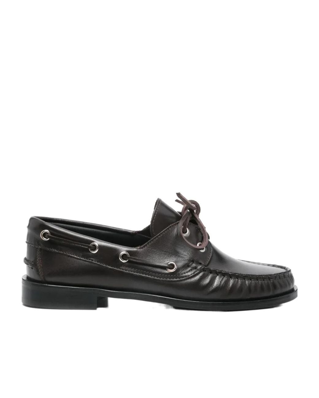 Aeyde Black Harris Loafers