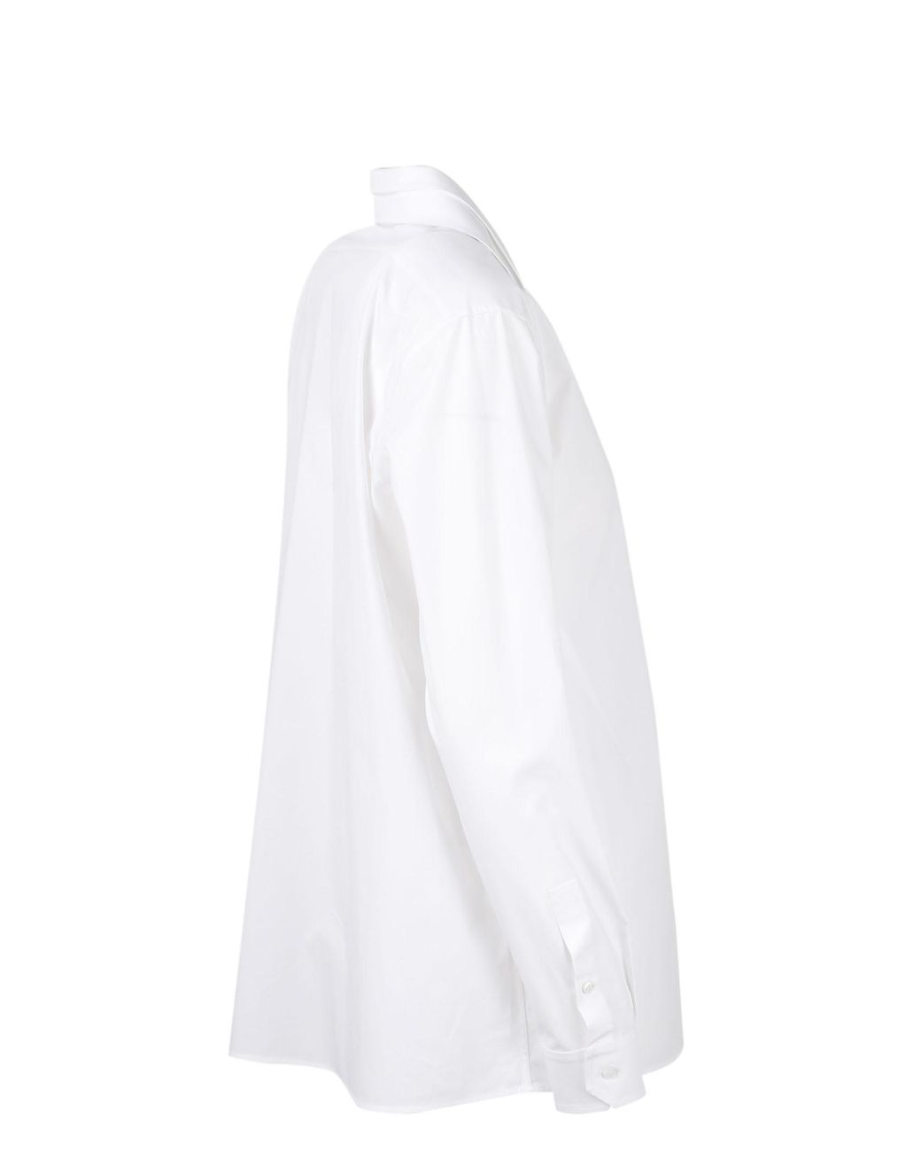 Valentino White Buttoned Long-Sleeved Shirt