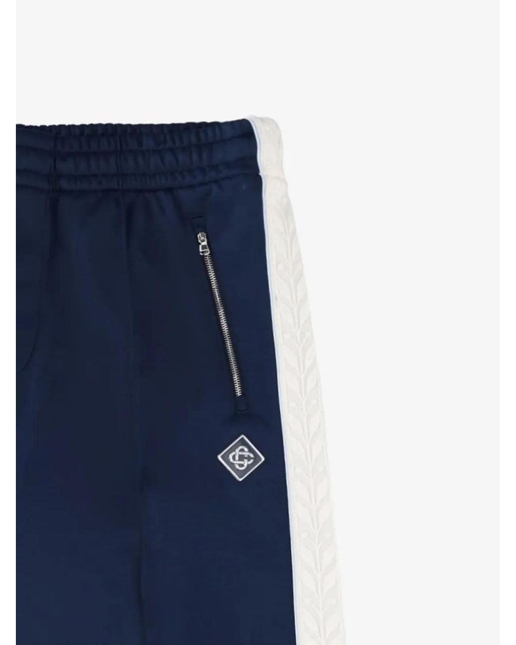 Casablanca Blue Wide Leg Track Trousers for men