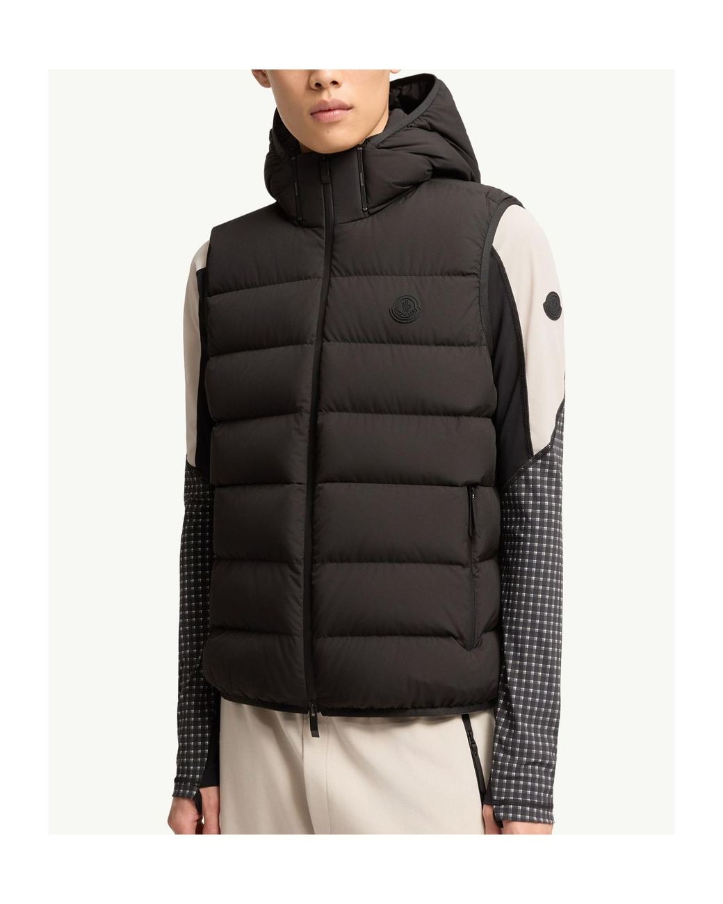 Moncler Black Arinella Down Gilet for men