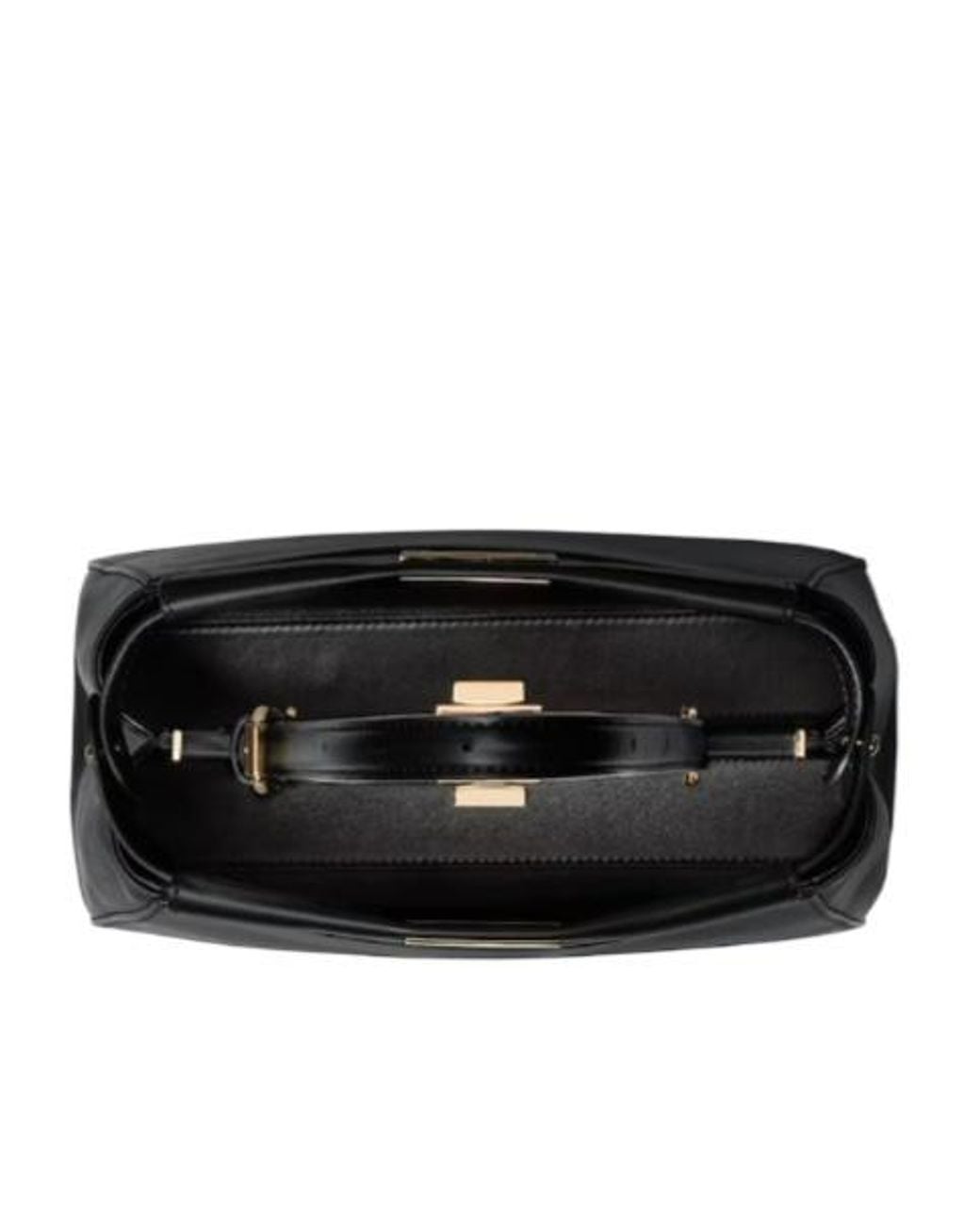 Fendi Black My Peekaboo Small Shoulder Bag