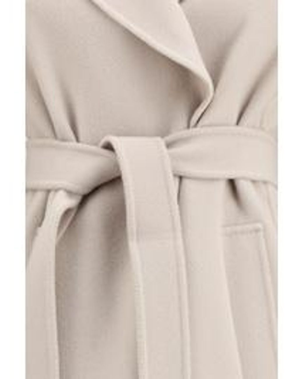 Max Mara Natural 'S Elisa Belted Coat