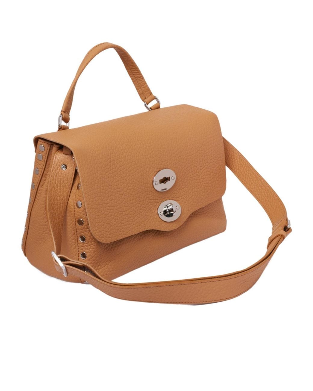 Zanellato Brown Flap Shoulder Bag