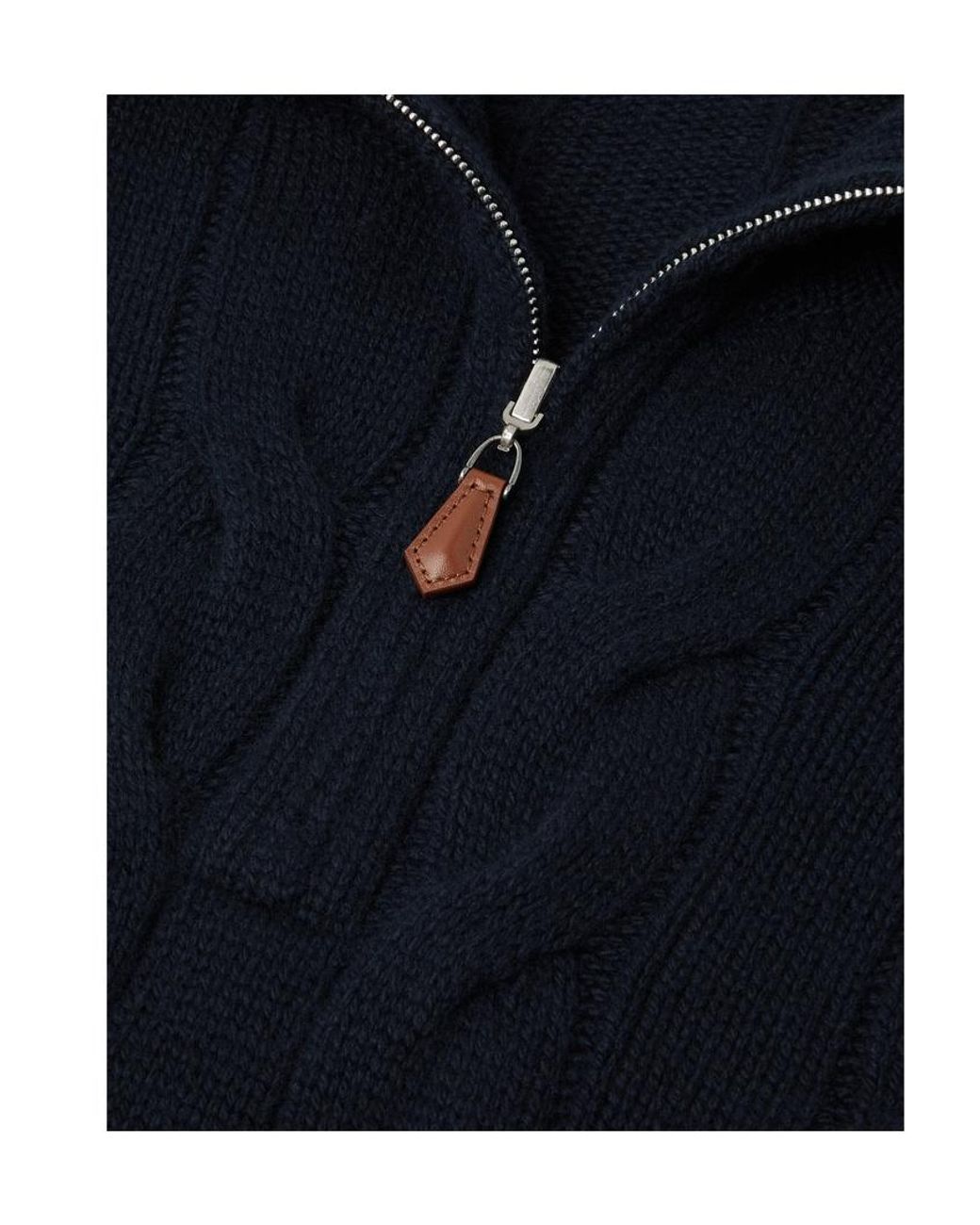 Loro Piana Blue Napier Sweater for men