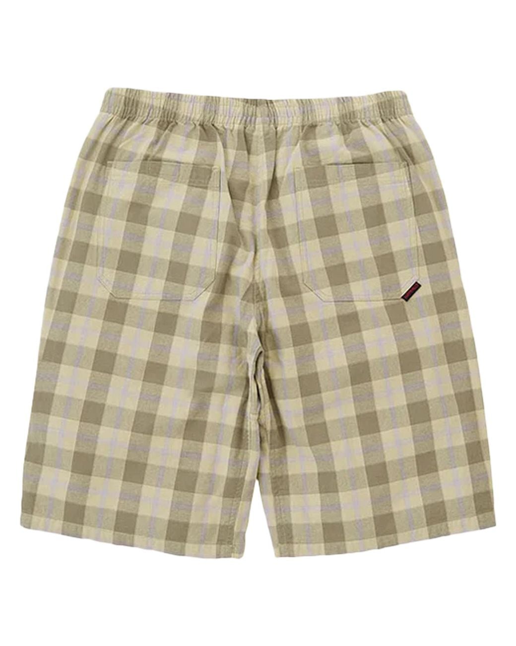 Gramicci Natural Plaid Shorts for men