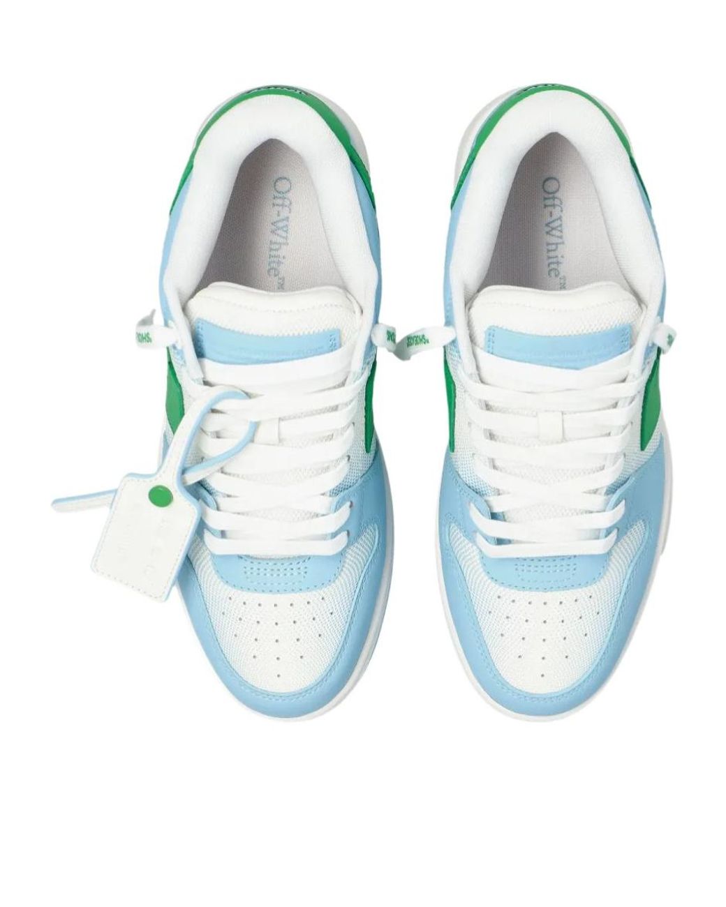 Off-White c/o Virgil Abloh Blue Out Of Office Lace-Up Sneakers