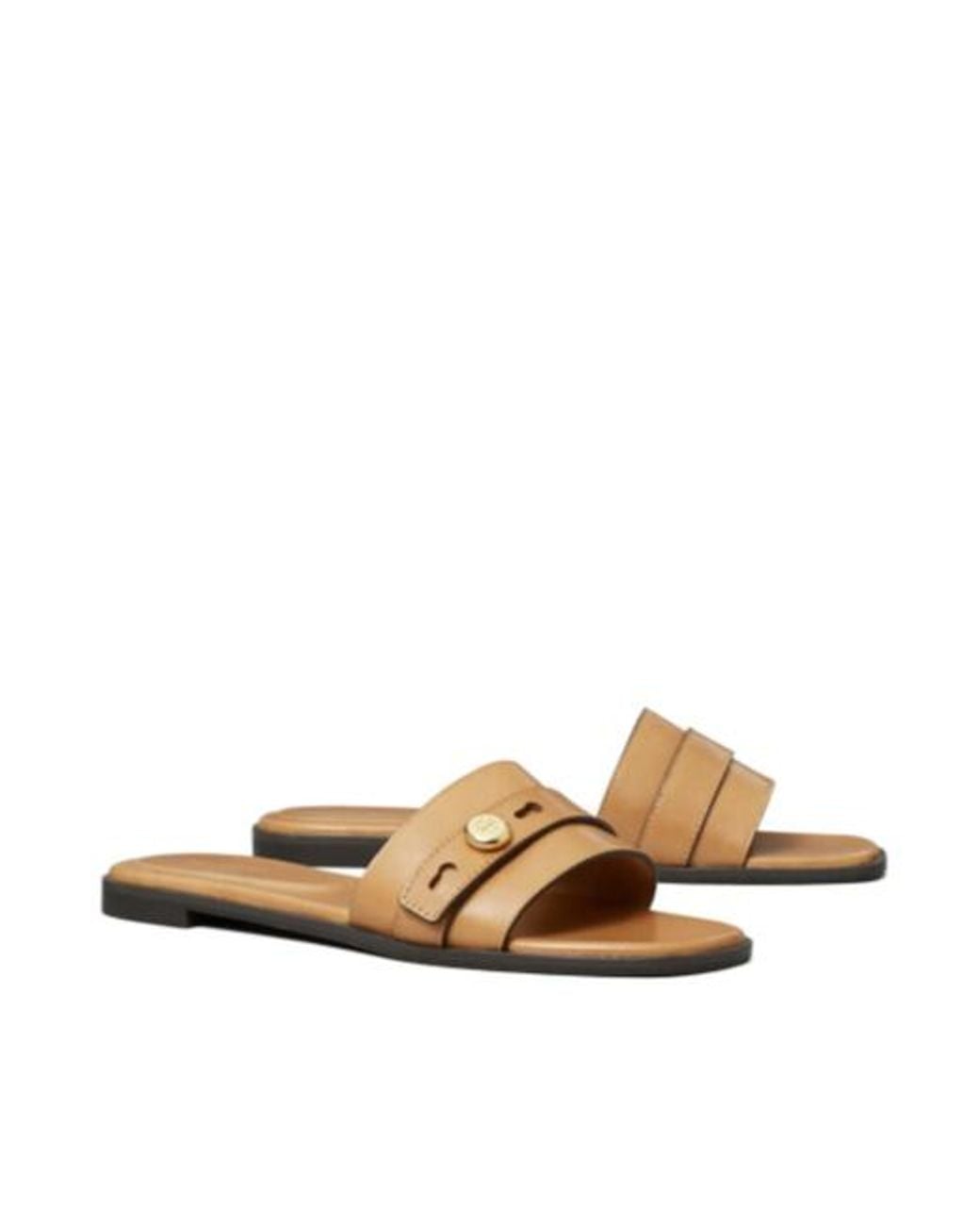 Tory Burch Multicolor Romy Button Strap Slide