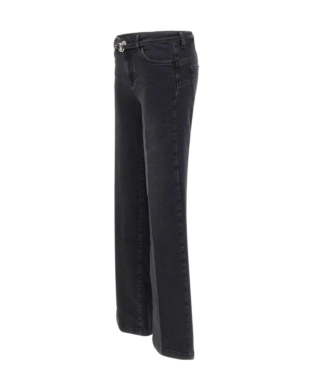 Liu Jo Blue High-Waist Flared Jeans