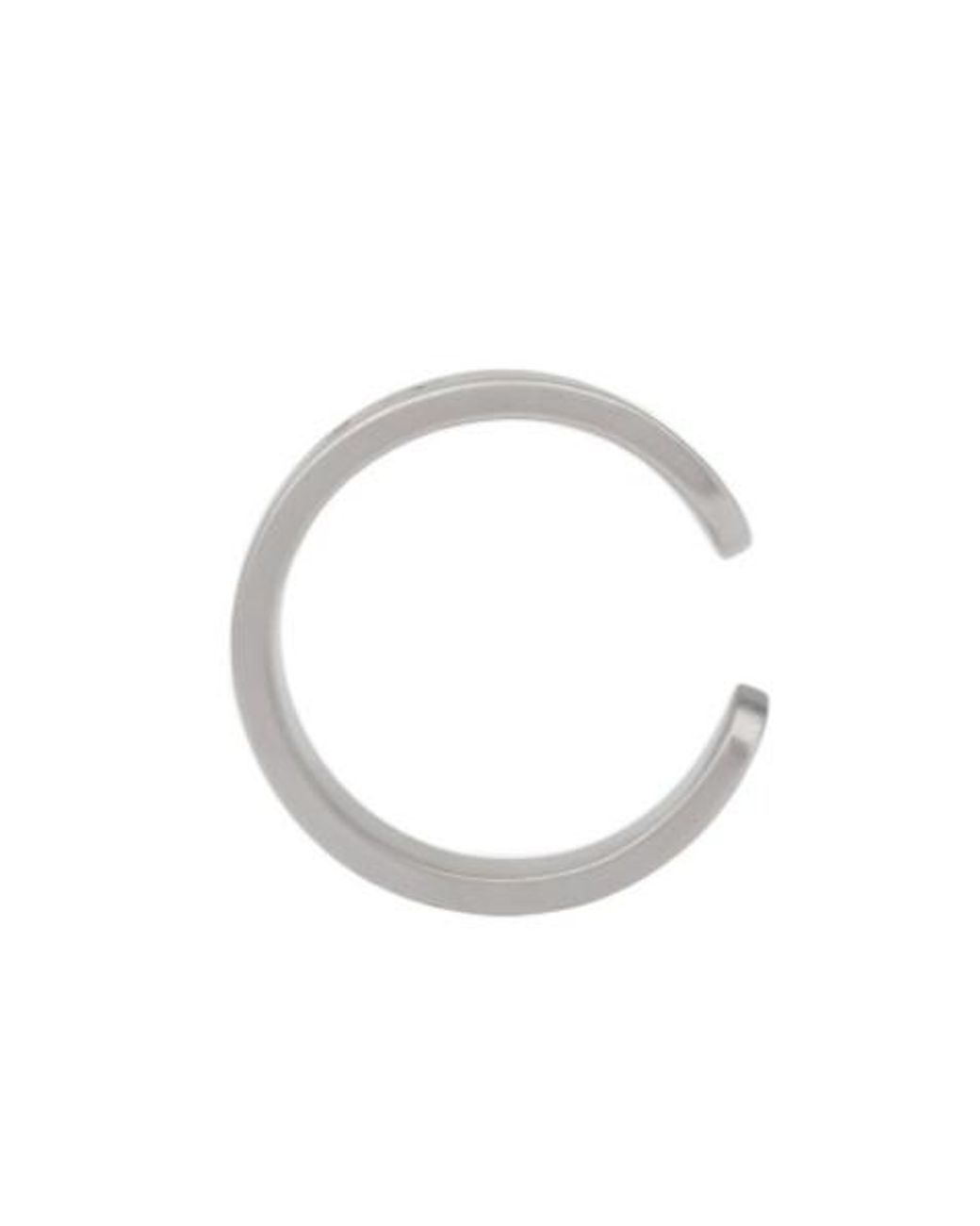 Maison Margiela Gray Numbered Band Ring for men
