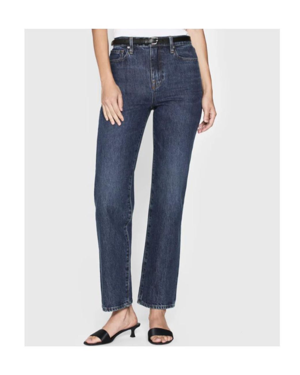 FRAME Blue Le Jane Ankle Jeans