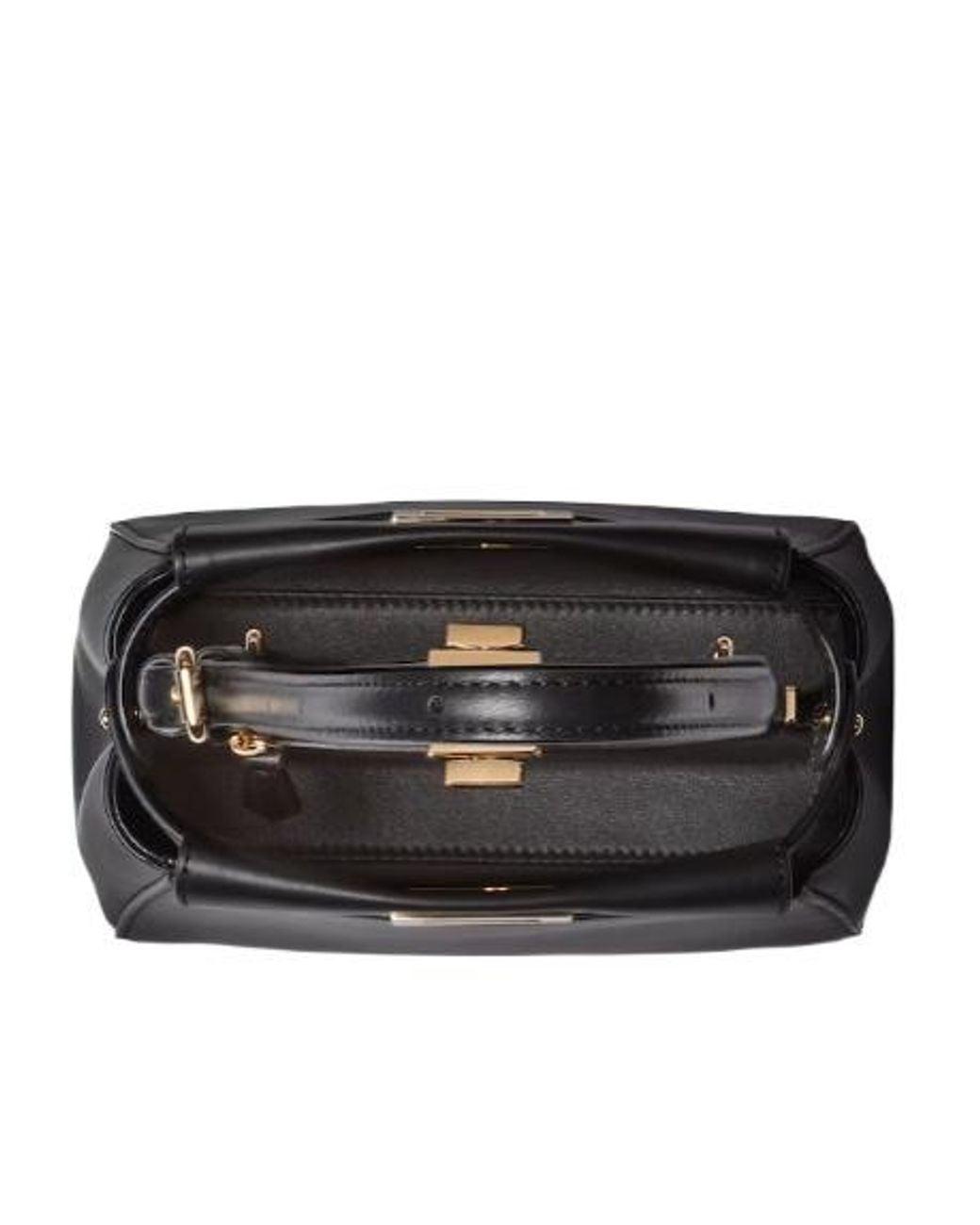 Fendi Black My Peekaboo Xs Shoulder Bag