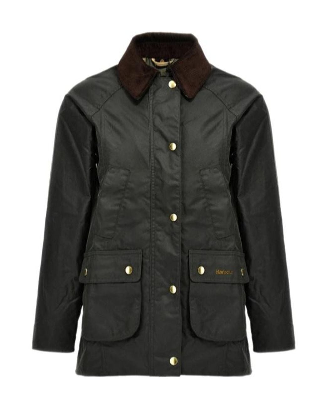 Barbour Black Modern Beadnell Collared Jacket