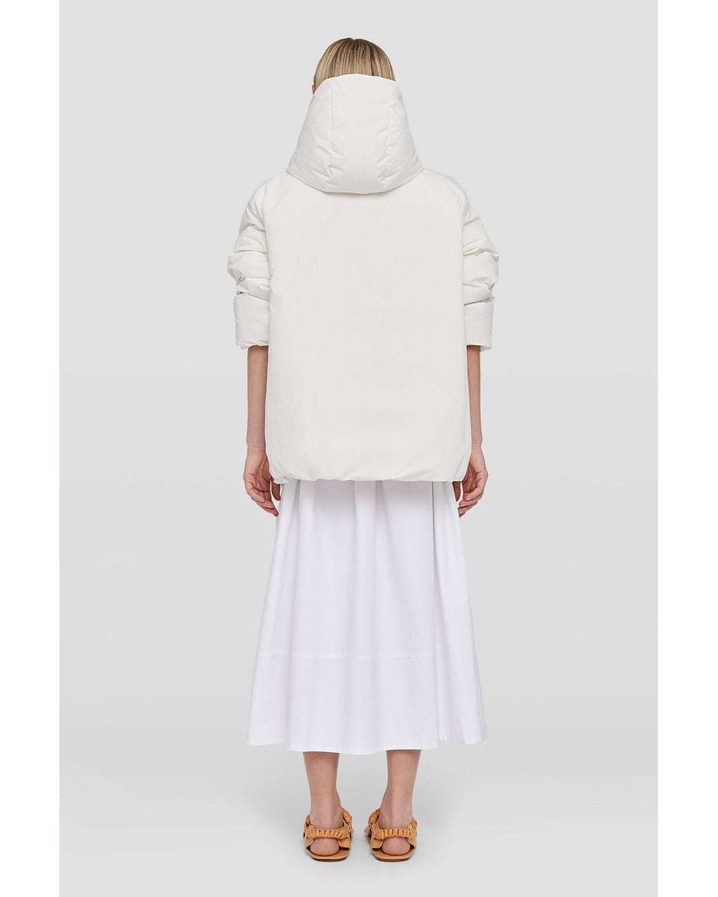 Jil Sander White Down Jacket