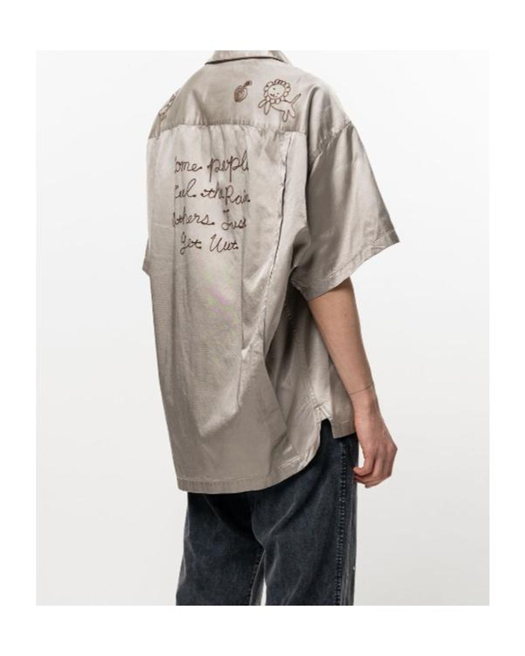 Maison Mihara Yasuhiro Natural Bowling Shirt for men