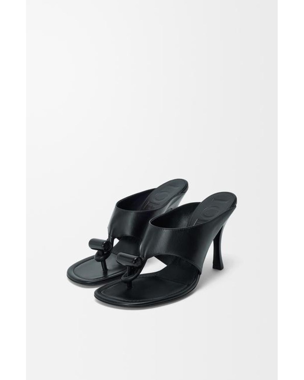 Loewe Black Toggle Sandal