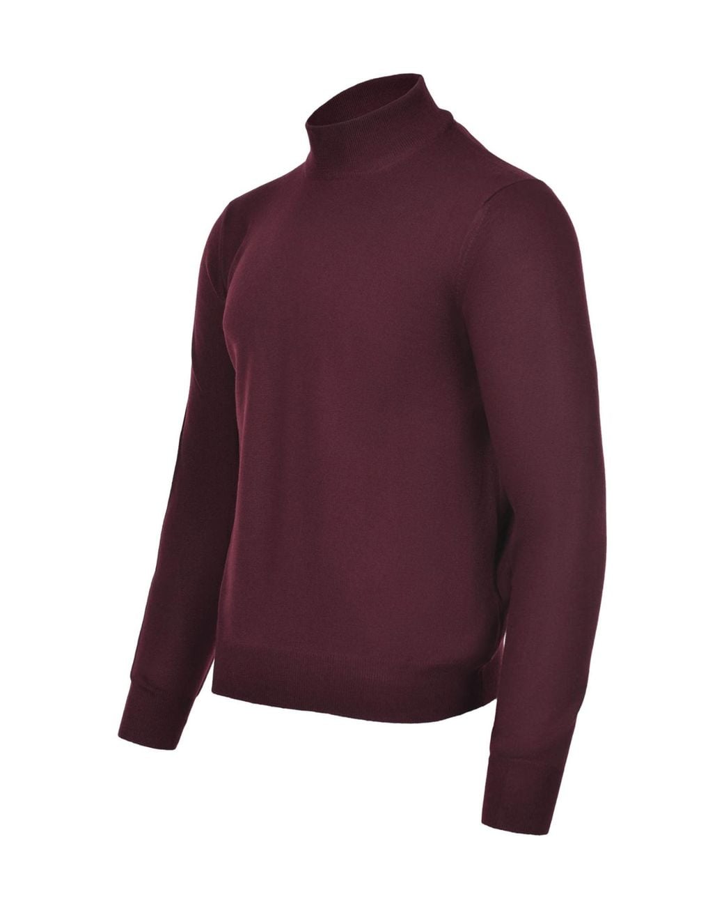 Tagliatore Purple High Neck Knitted Jumper for men