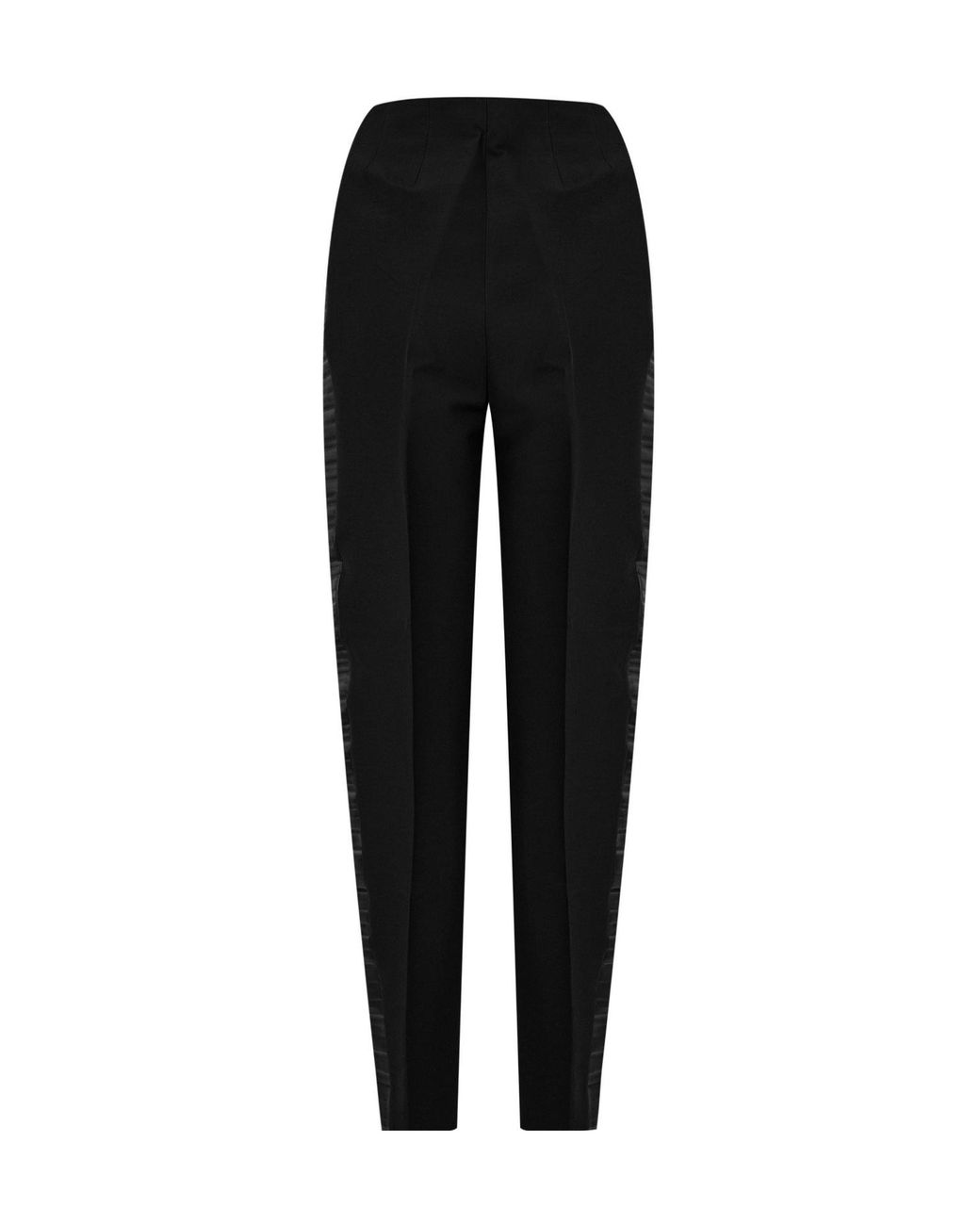 Bottega Veneta Black Waisted Slim Tapered Trousers