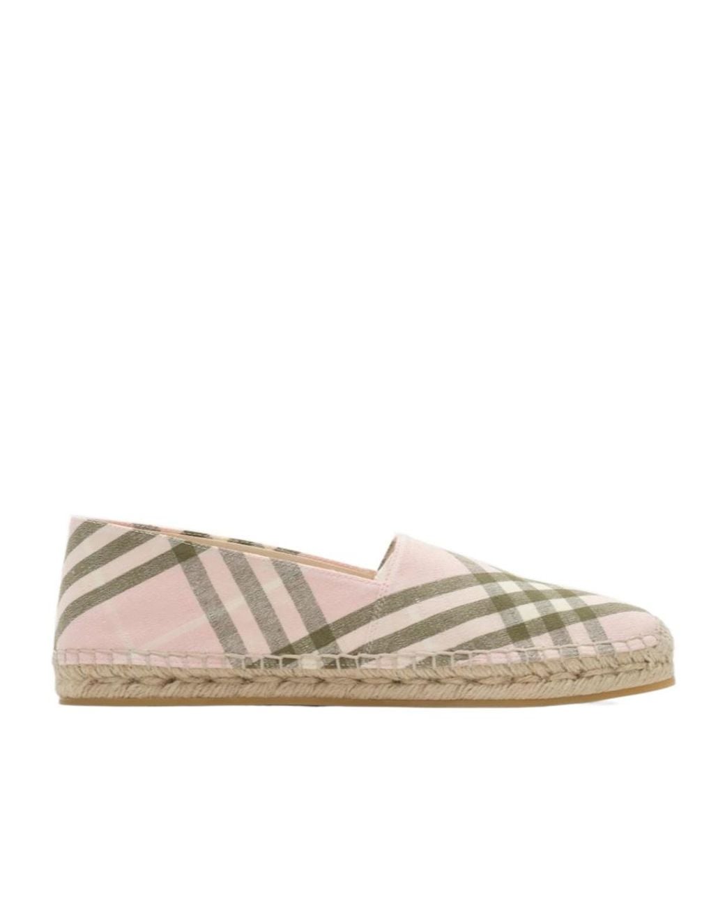 Burberry Natural Check Mews Espadrilles