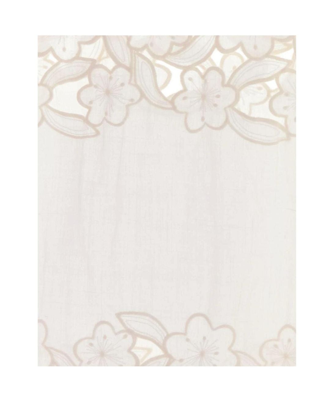 Isabel Marant White Relda Floral Embroidered Top