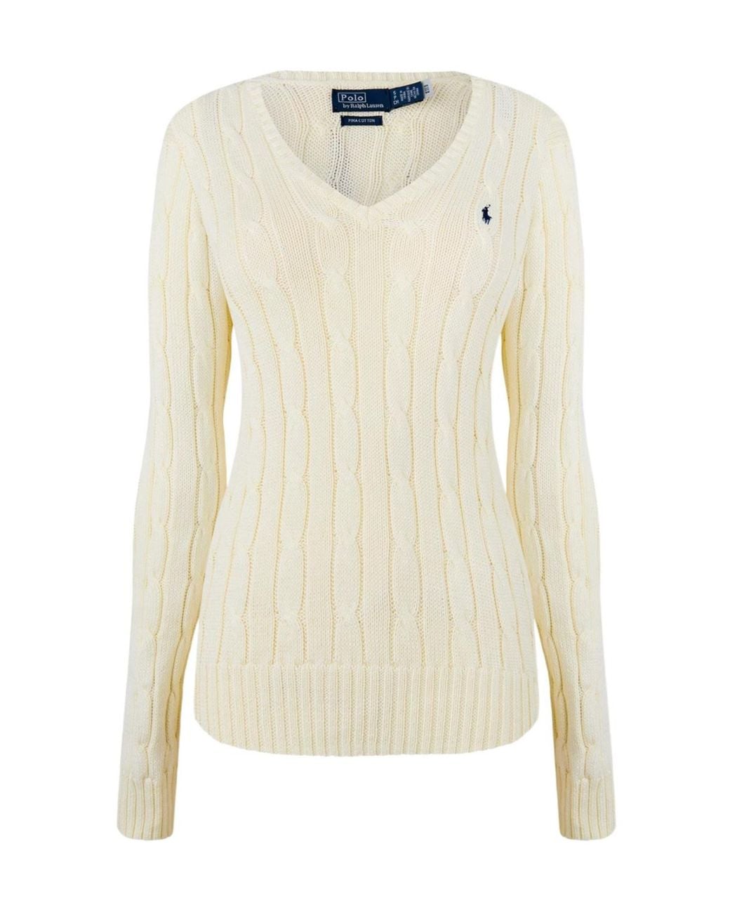 Polo Ralph Lauren Natural V-Neck Sweater