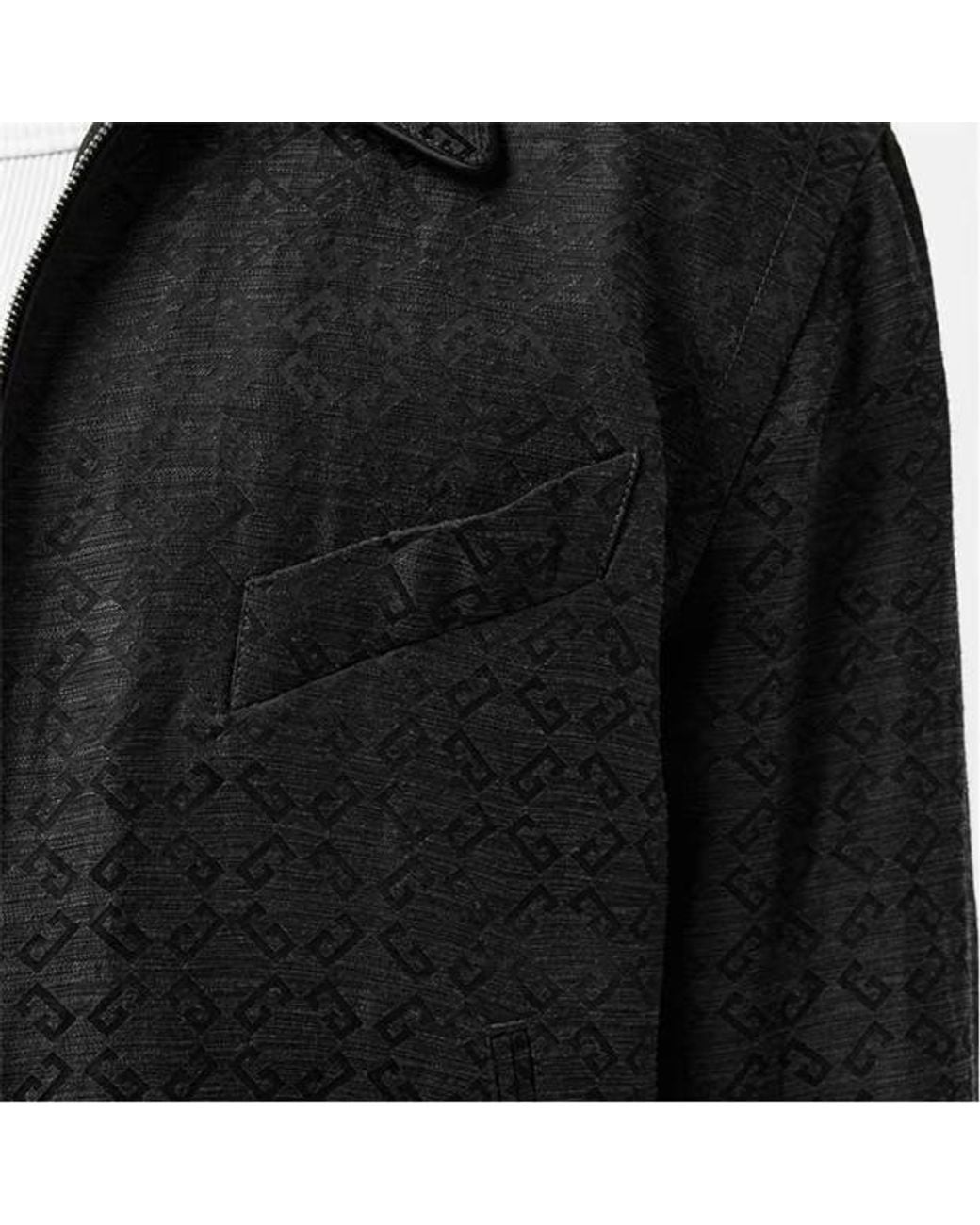 Givenchy Black Logo Zip-Up Jacket for men