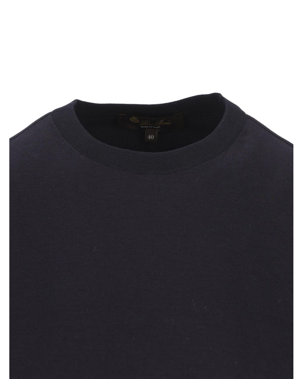 Loro Piana Black My-T T-Shirt