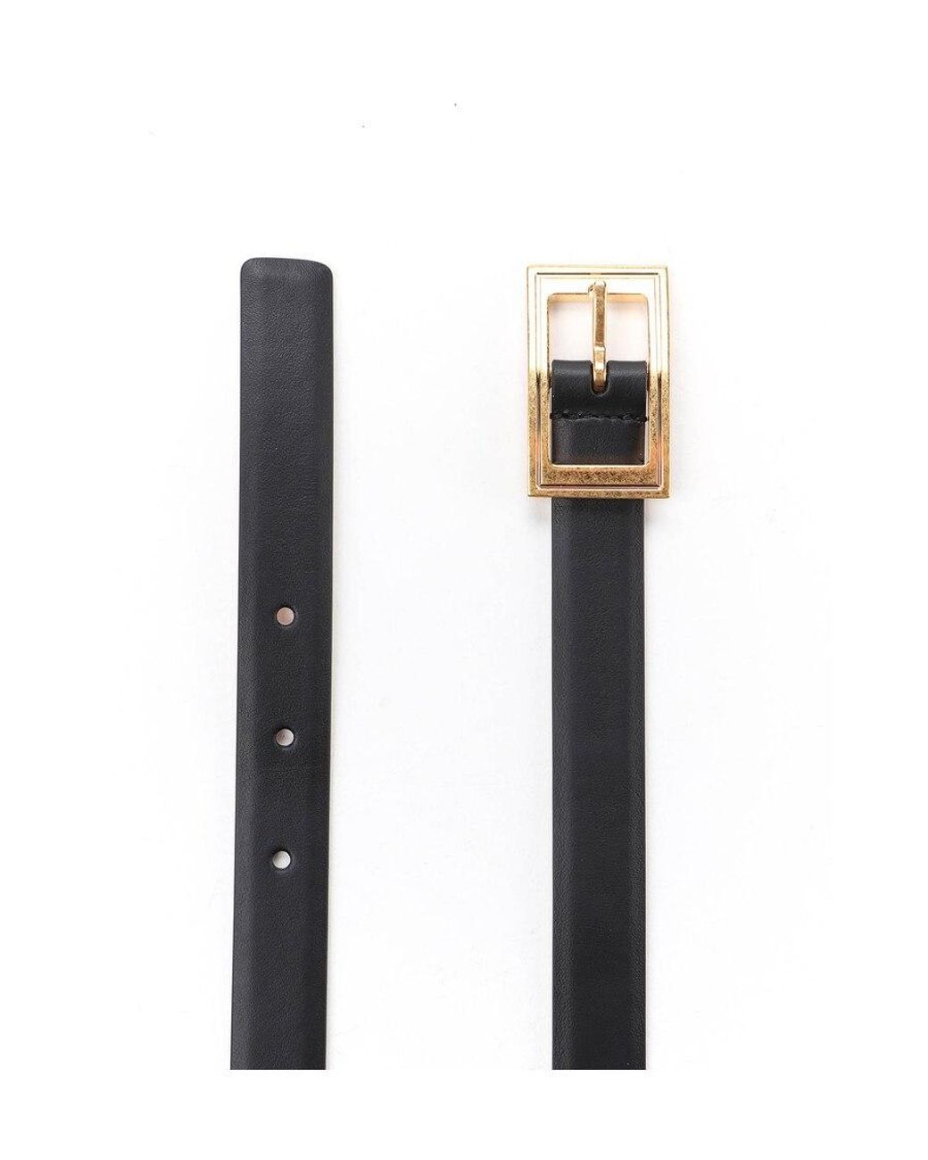 Versace White Medusa Charm Belt
