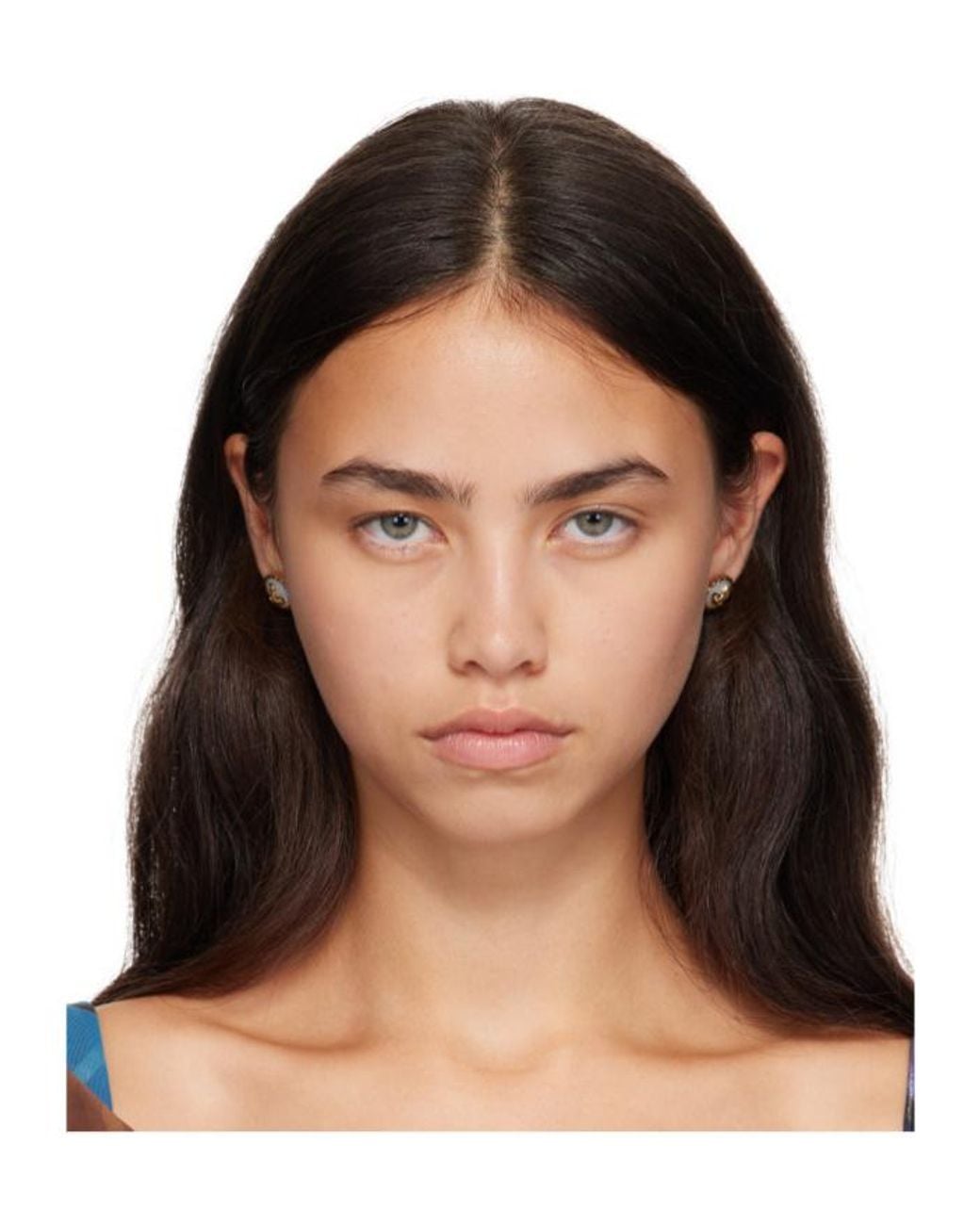 Vivienne Westwood Metallic Bluma Earrings