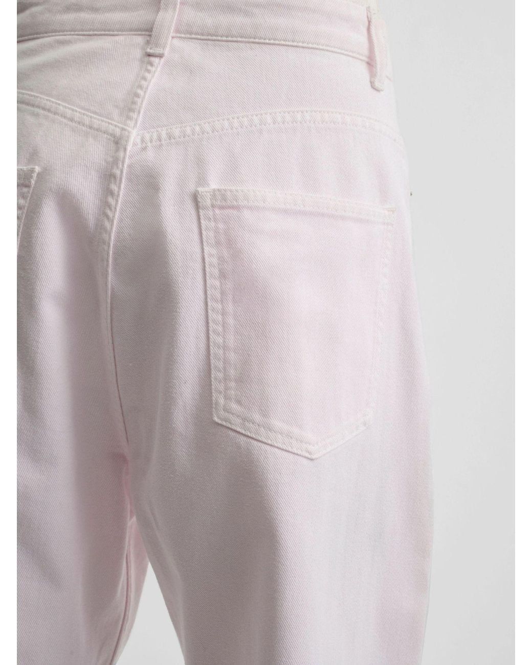 Phoebe Philo White Drop Jeans