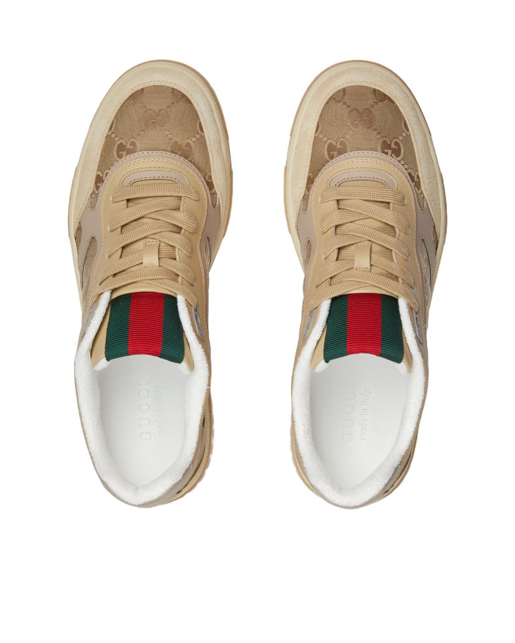 Gucci Natural Re-Web Sneakers for men