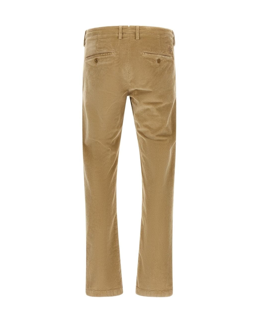 Jacob Cohen Natural Bobby Corduroy Chino Trousers for men