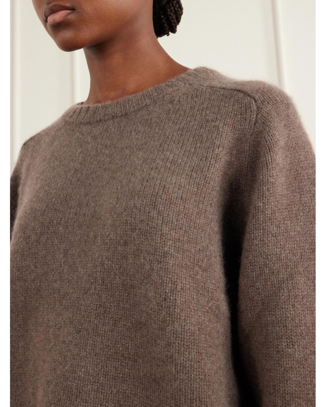 arch4 Brown Limerick Cashmere Sweater