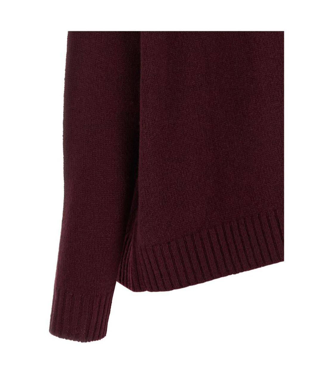 Be You Purple 1204 Relaxed Crew-Neck Knitted Sweater
