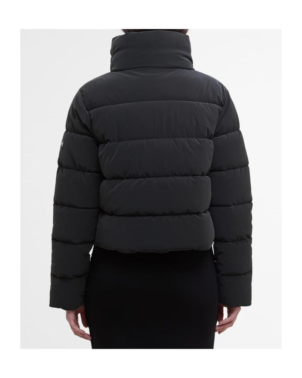 Barbour Black Hudson Cotton Jacket
