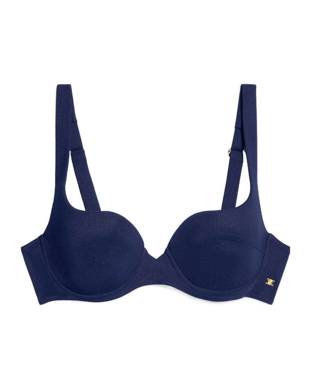 Céline Blue Balconette Top