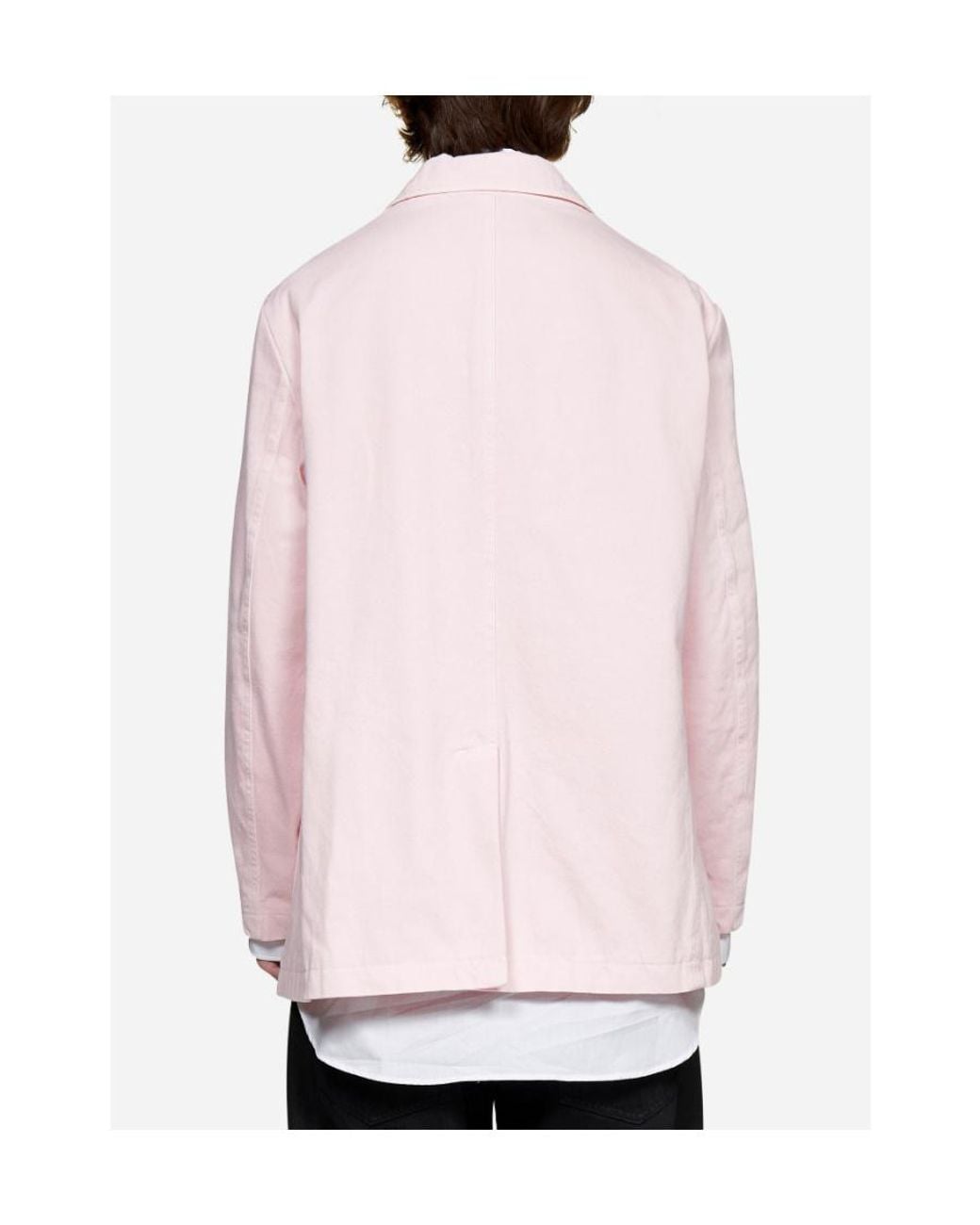 Raf Simons Pink Emblem Detail Jacket for men