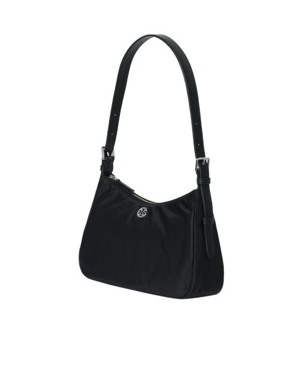 Tory Burch Black Small Zippered Tote Bag