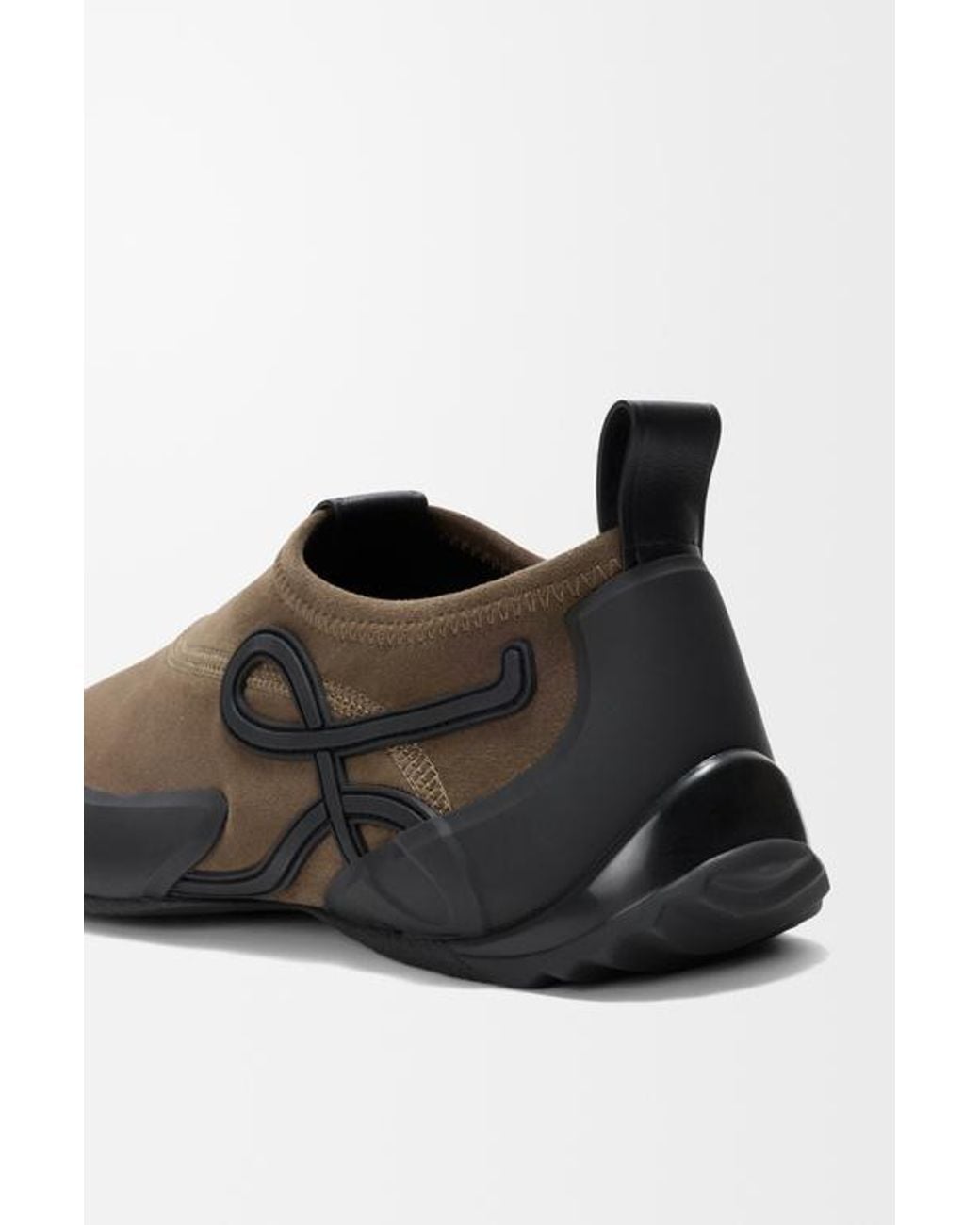 Loewe Brown Grip Aqua Slip-On Sneakers for men