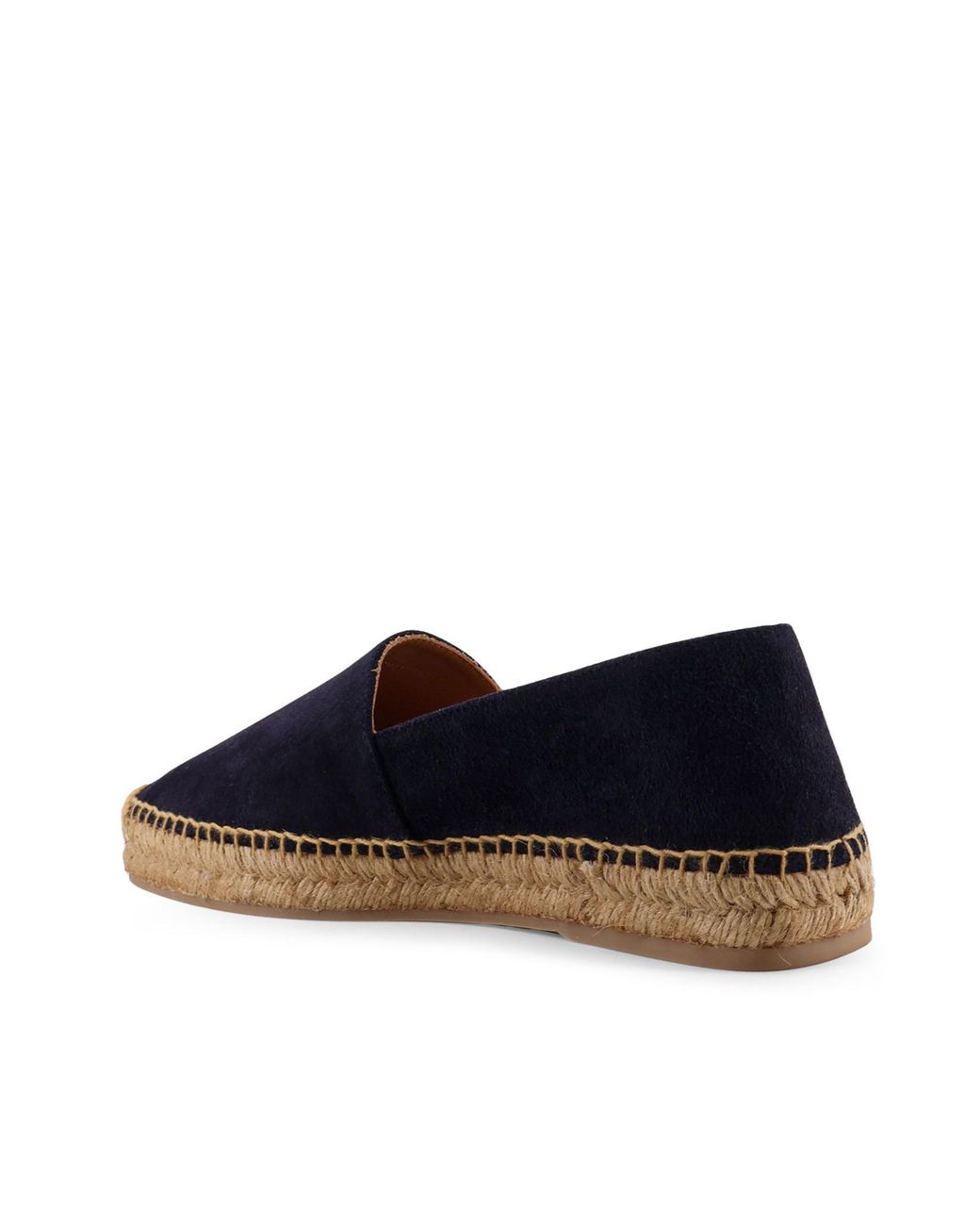 Kiton Blue Square-Toe Slip-On Espadrilles for men