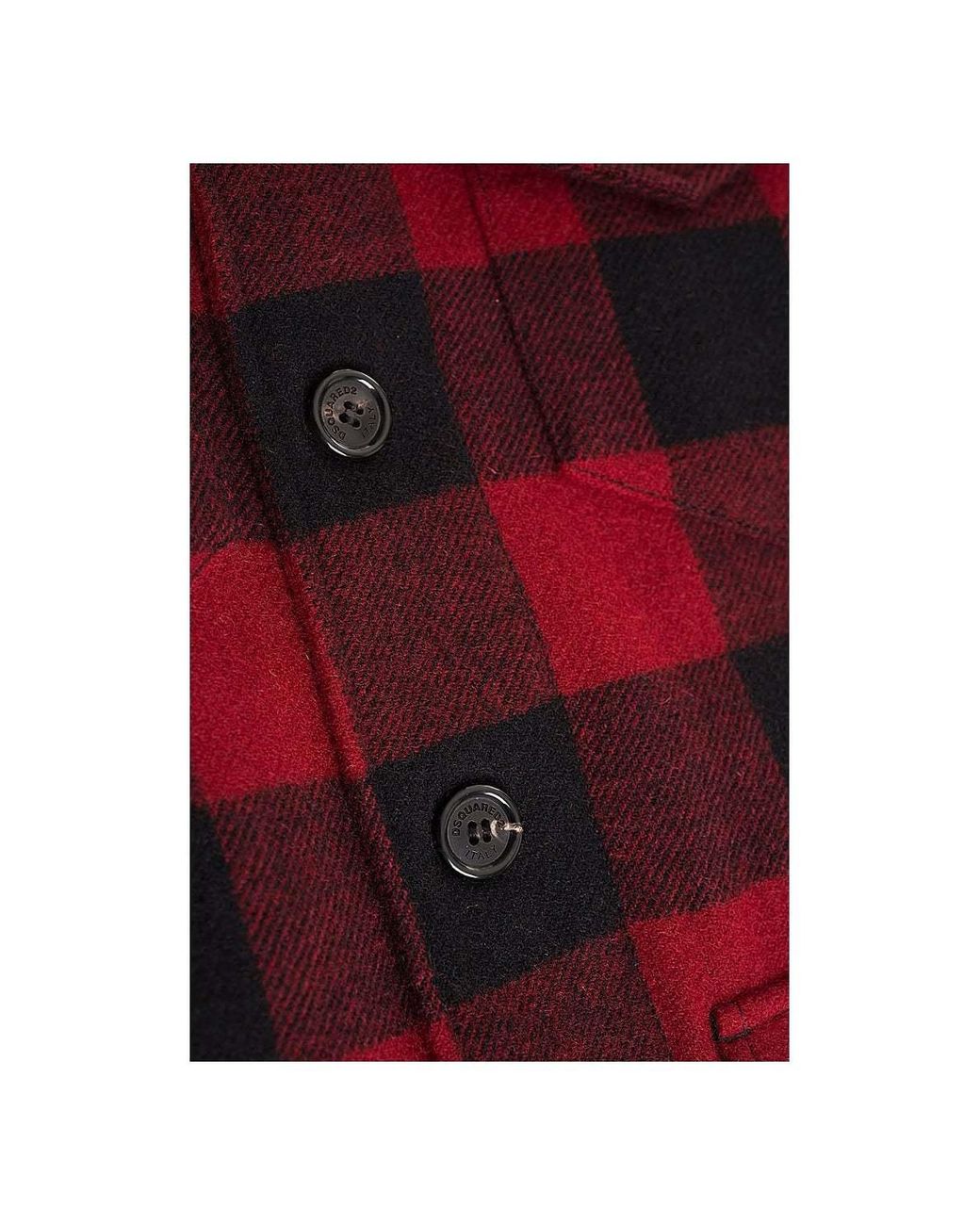DSquared² Red Long Sleeve Jacket for men