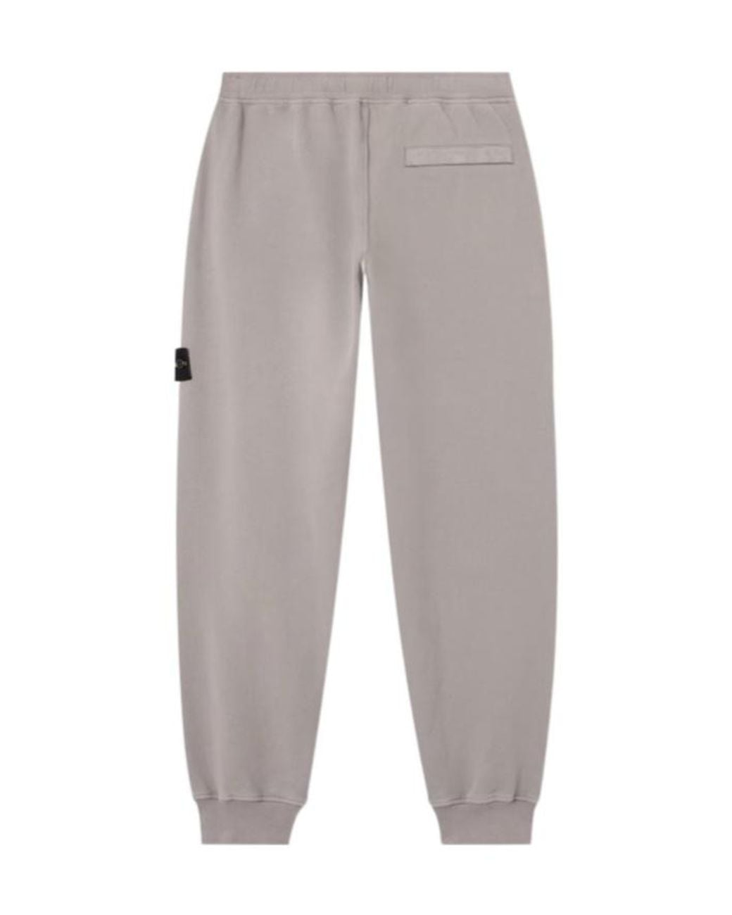 Stone Island Gray Regular-Fit Joggers With Ribbed Cuffs for men