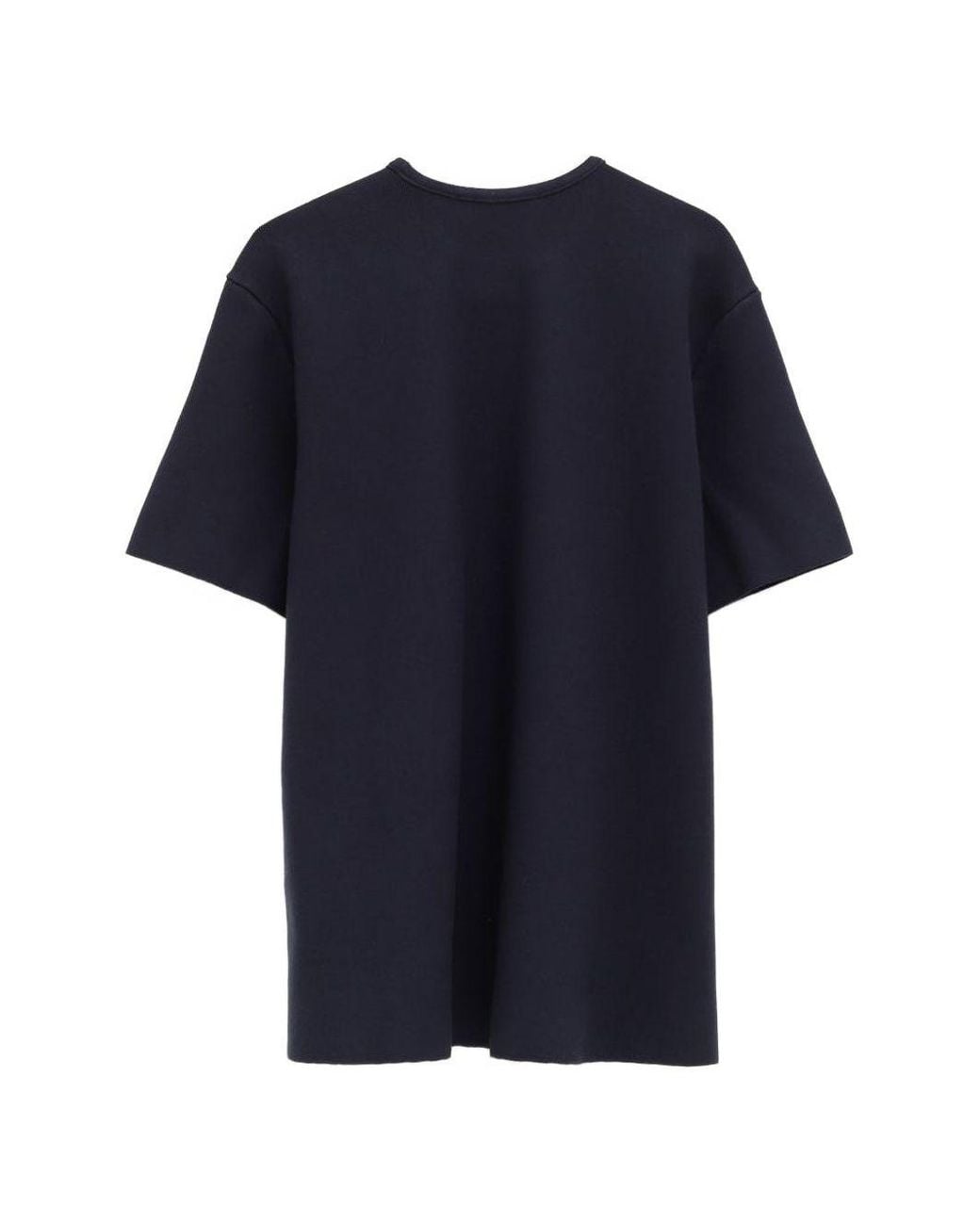 Frankie Shop Blue Crew-Neck T-Shirt